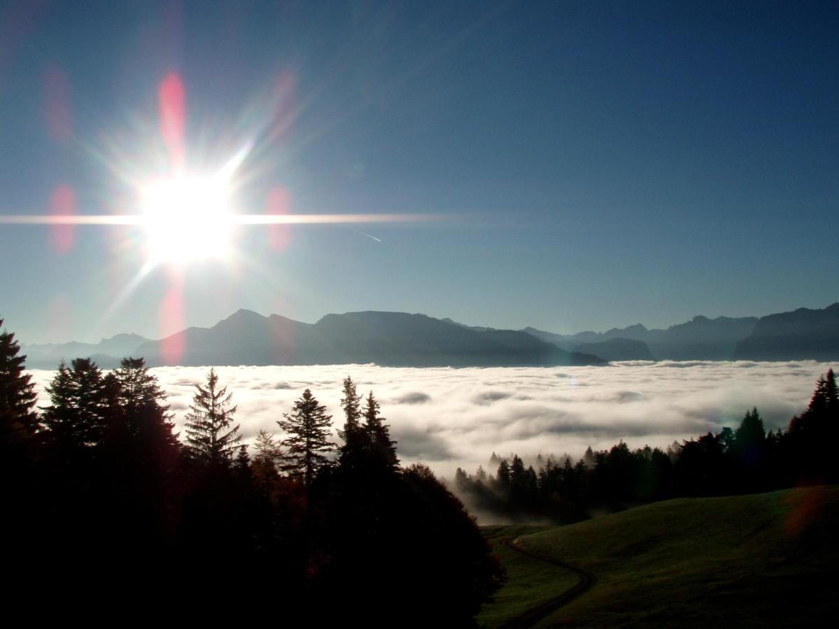 Alpengasthof Brueggele Alberschwende Buitenkant foto