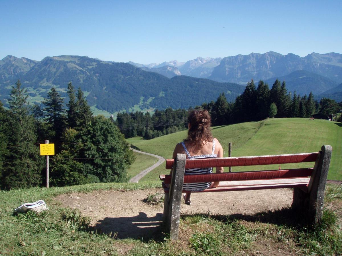 Alpengasthof Brueggele Alberschwende Buitenkant foto